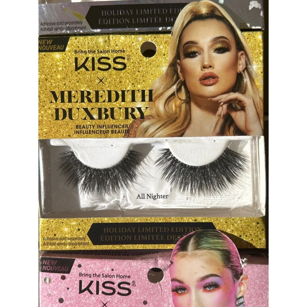 KISS x Meredith‎ Duxbury Holiday Limited Edition Eyelashes 3 Pairs